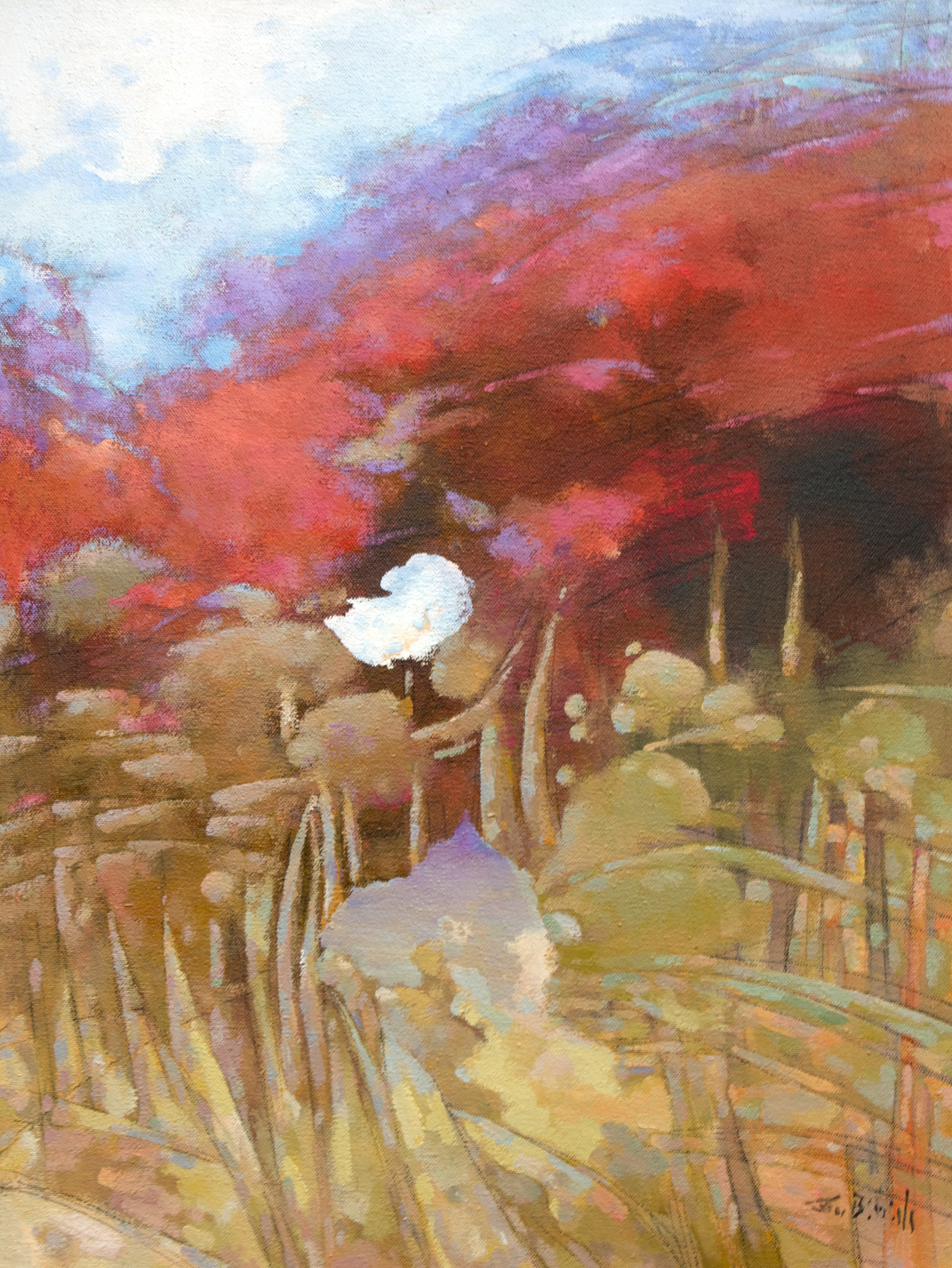 Clouds Falling to the Ground I