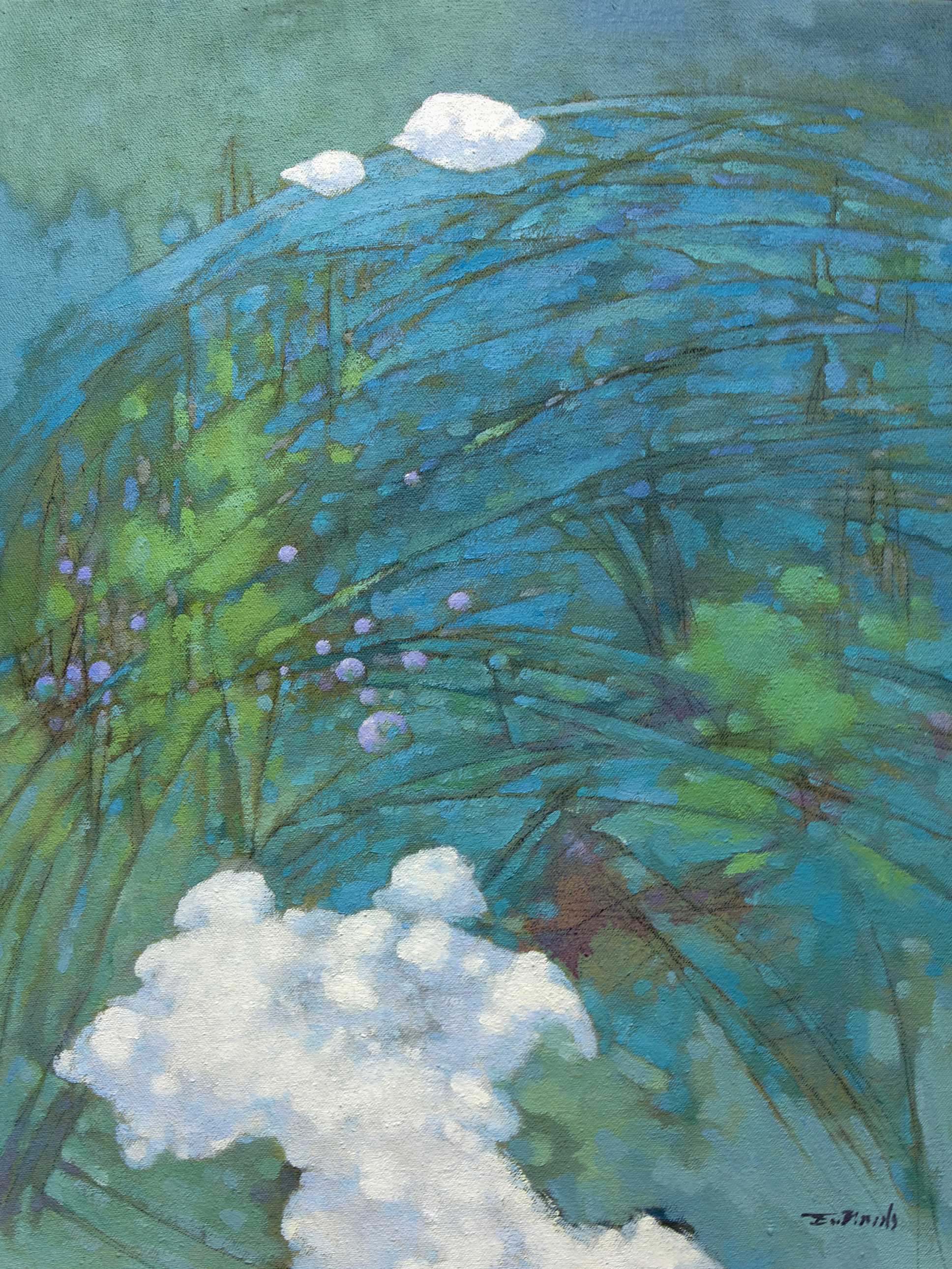 Clouds Falling to the Ground II